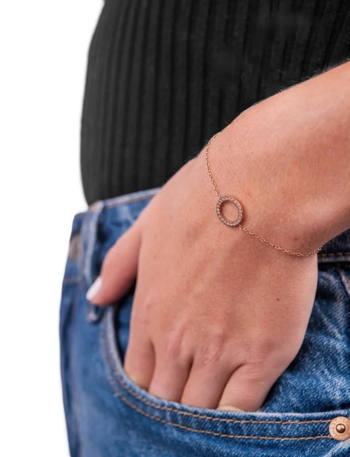 Bransoletka Elorina Rose Gold