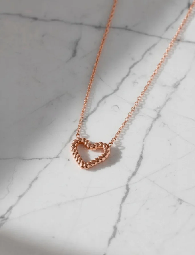 Naszyjnik Arisca Rose Gold