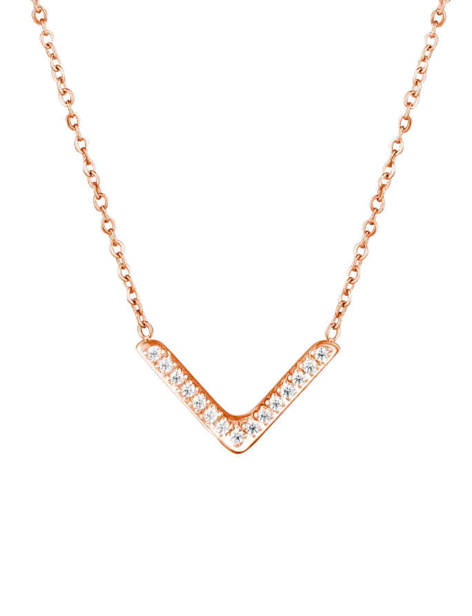 Naszyjnik Amelora Rose Gold