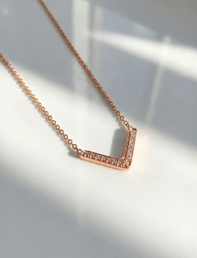 Naszyjnik Amelora Rose Gold