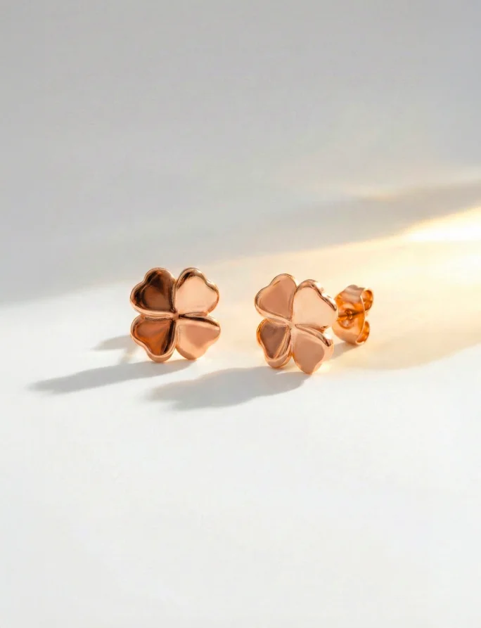 Kolczyki Fouria Rose Gold
