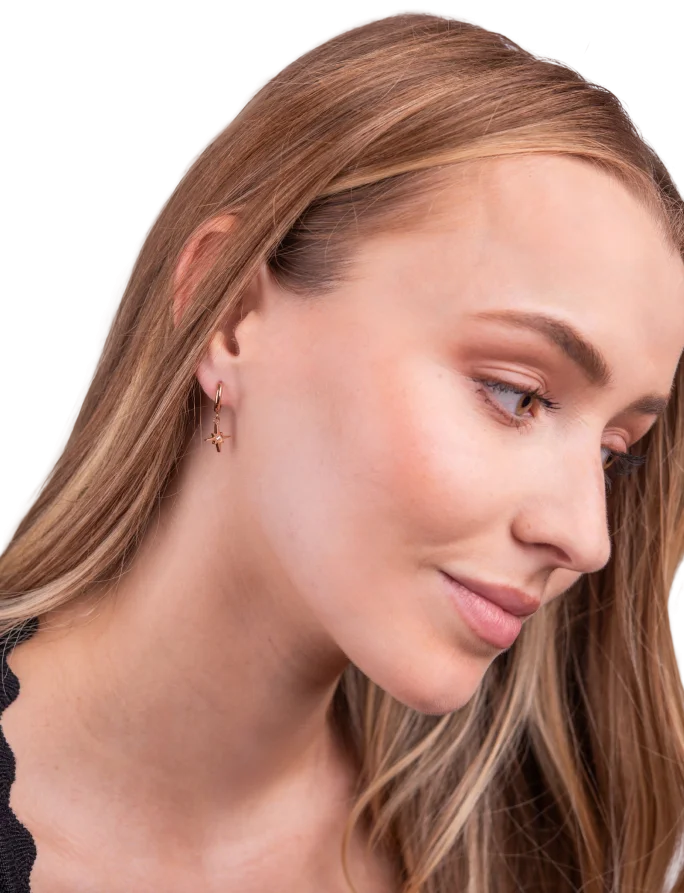 Kolczyki Staria Rose Gold