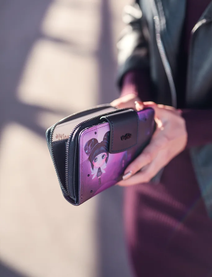 Vivian Rounded Flap Wallet