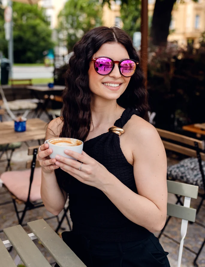 Foxy Dotty Mocha