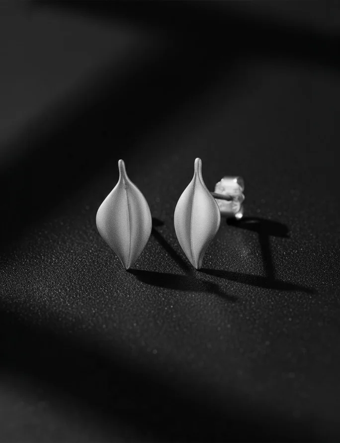 Kolczyki Enid Silver