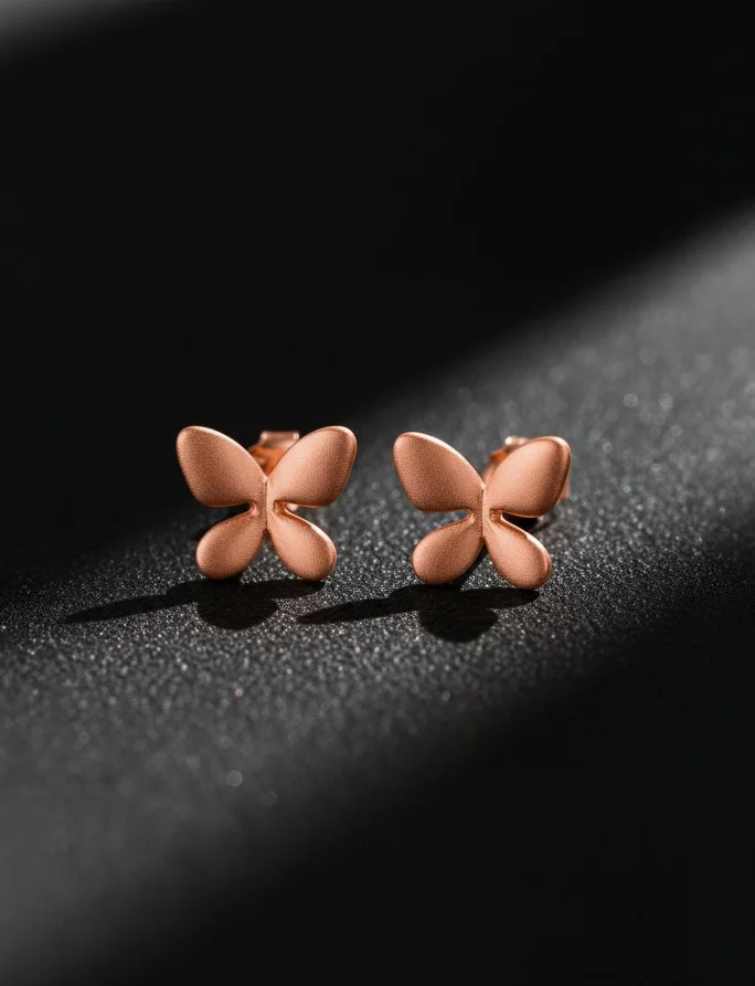 Kolczyki Elen Rose Gold