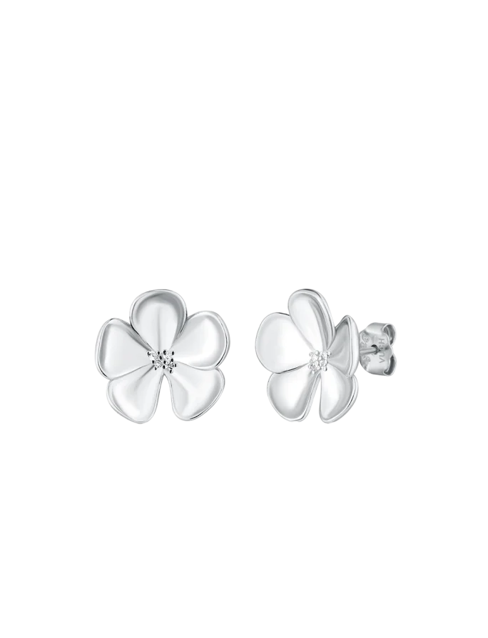 Kolczyki Floret Silver