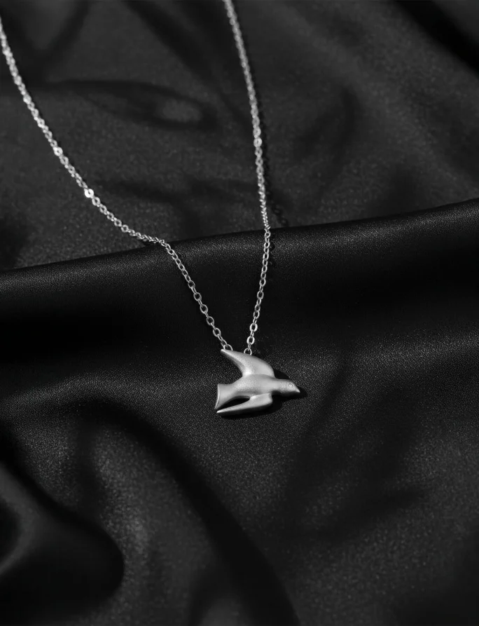Naszyjnik Dove Silver