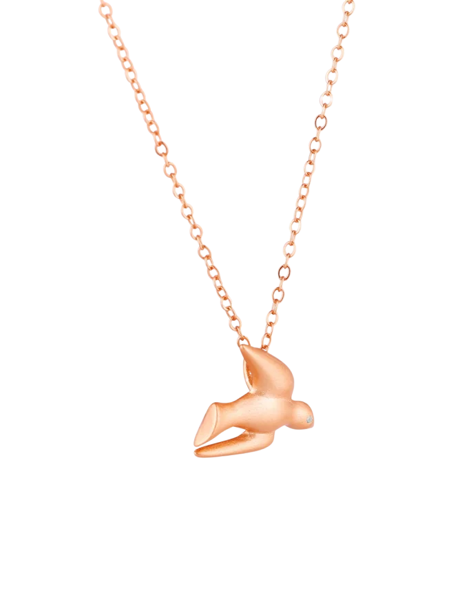 Naszyjnik Dove Rose Gold