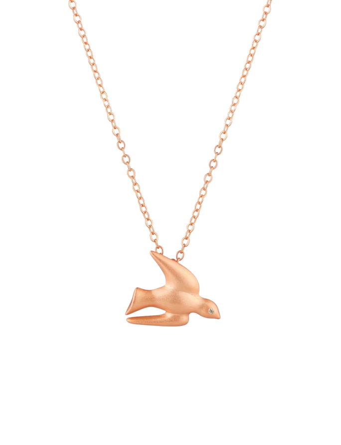 Naszyjnik Dove Rose Gold