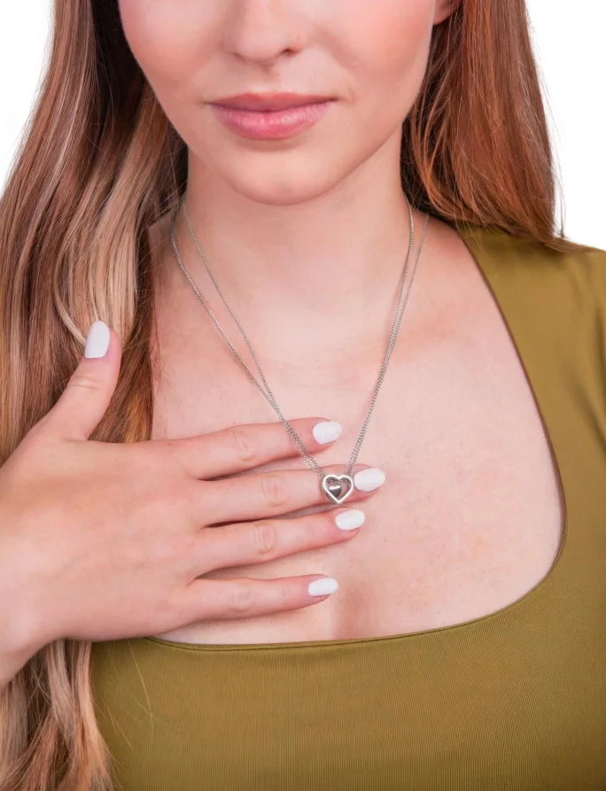 Naszyjnik Claribel Silver