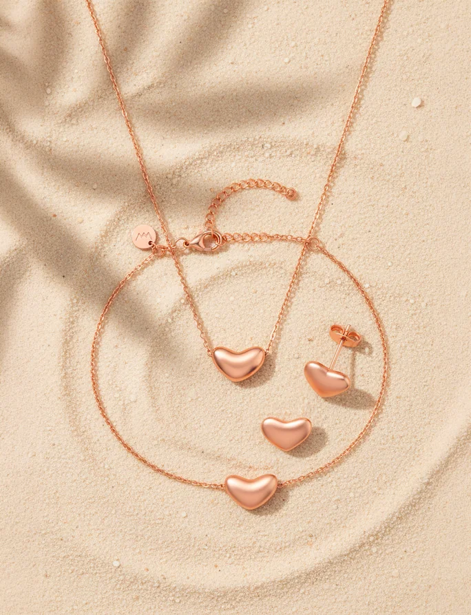 Kolczyki Amoria Rose Gold