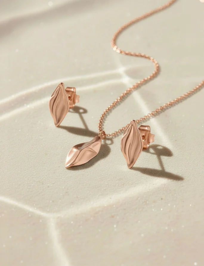 Kolczyki Virela Rose Gold