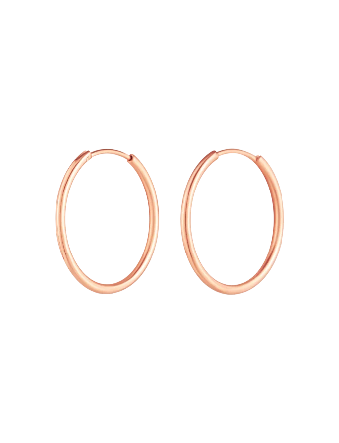 Kolczyki Yetta Middle Rose Gold
