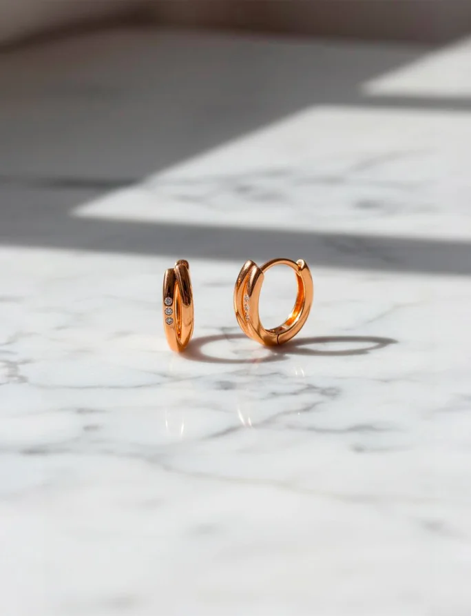 Kolczyki Elysium Rose Gold