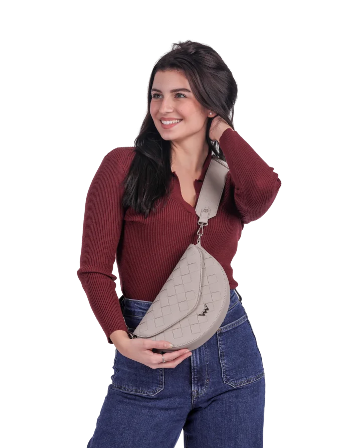 Tricia Intrecciato Beige
