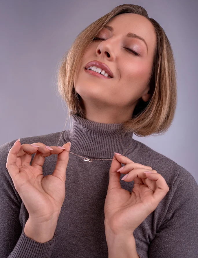 Naszyjnik Enso Rose Gold
