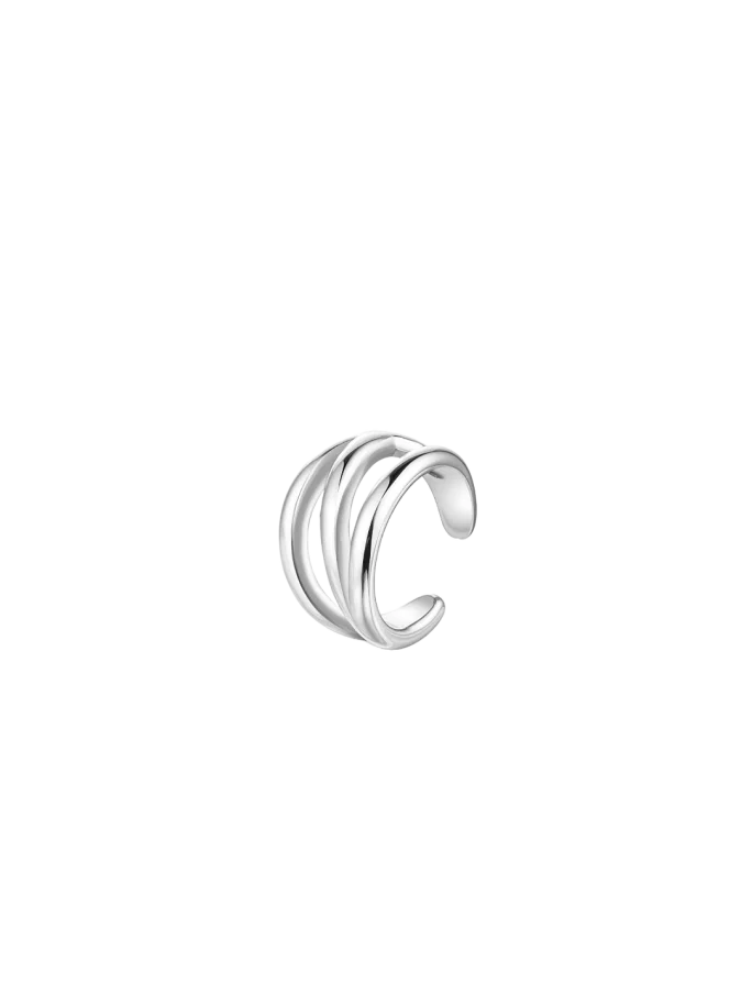 Kolczyki Rift Silver