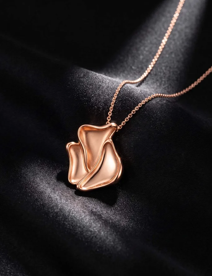 Naszyjnik Calyx Rose Gold