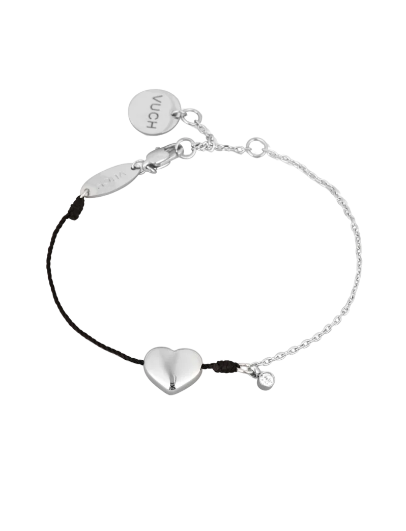 Bransoletka Shiny Heart Black