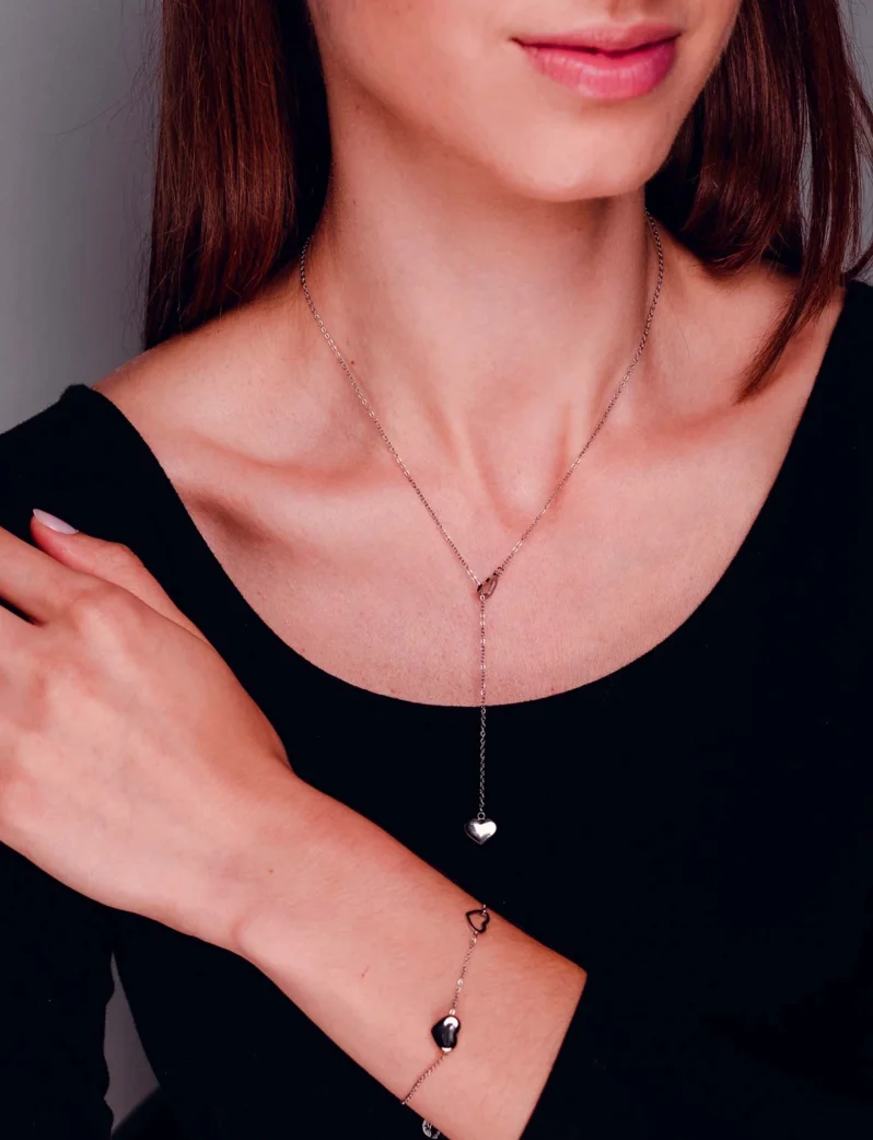 Naszyjnik Sweet heart Silver