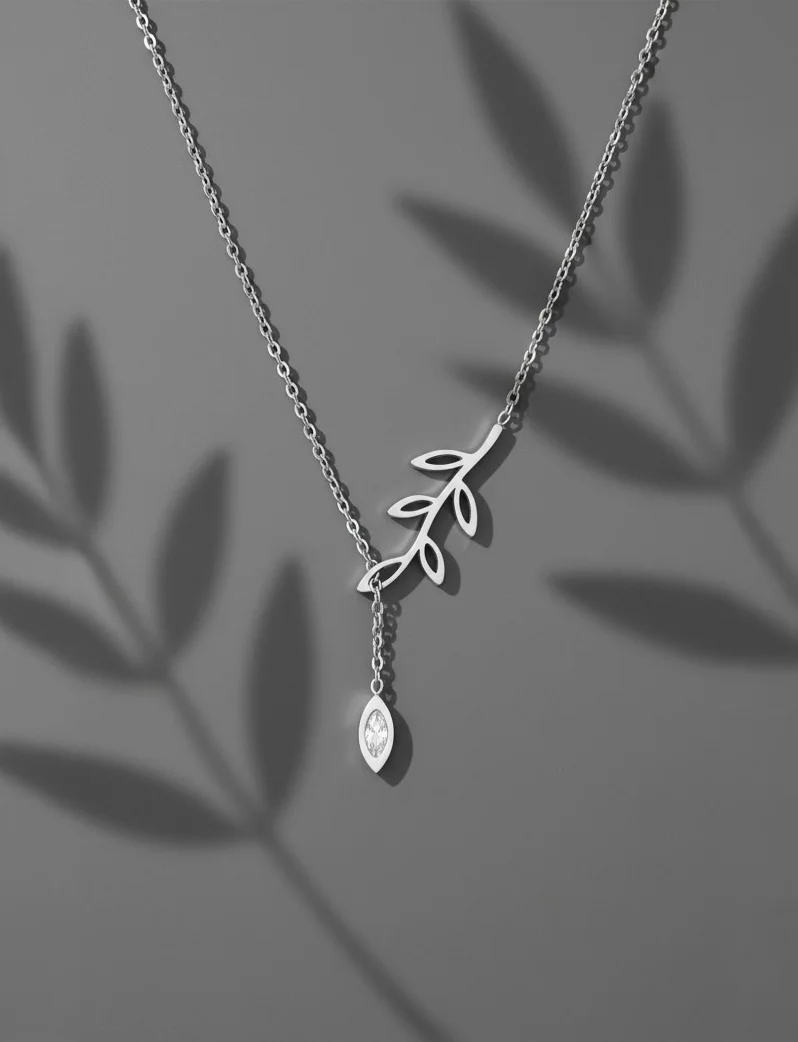 Naszyjnik Fallness Silver