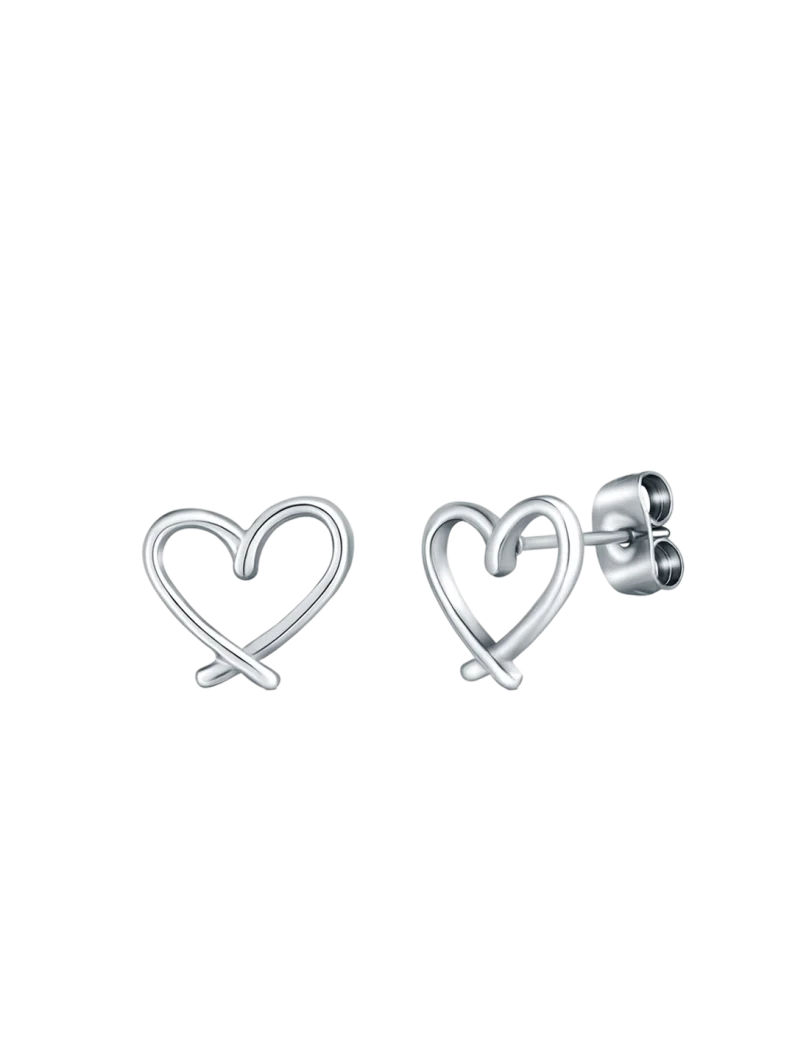 Kolczyki Emery Silver