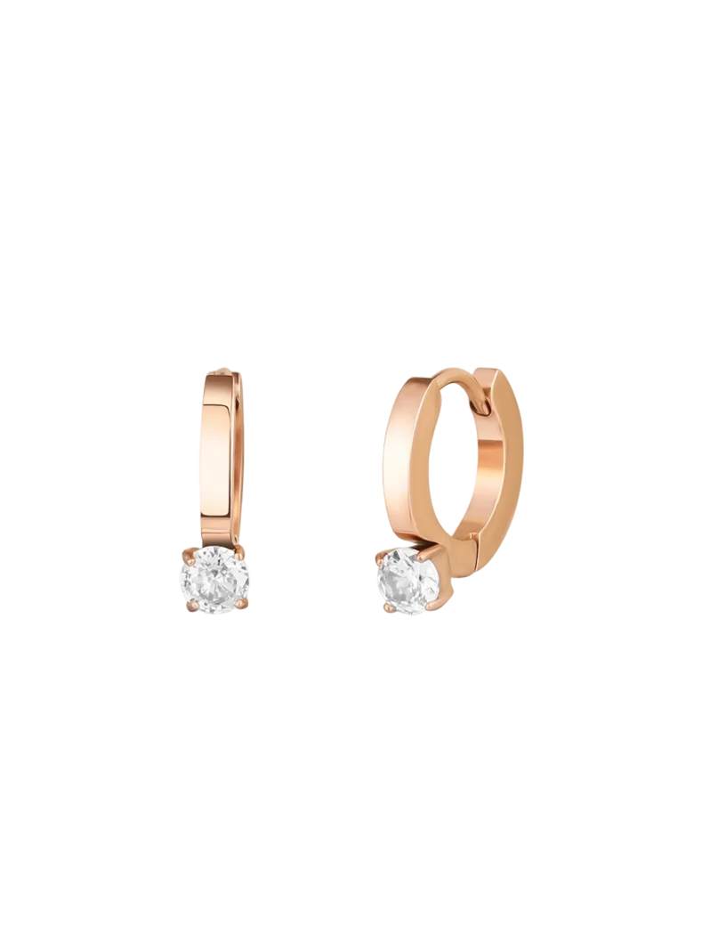 Kolczyki Manilla Rose Gold