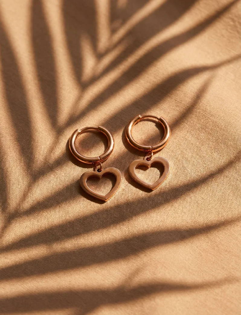 Kolczyki Glimmer Rose Gold
