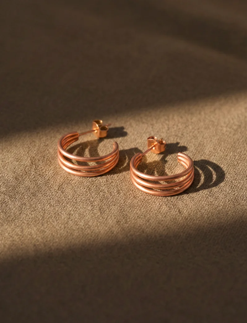Kolczyki Elegy Rose Gold