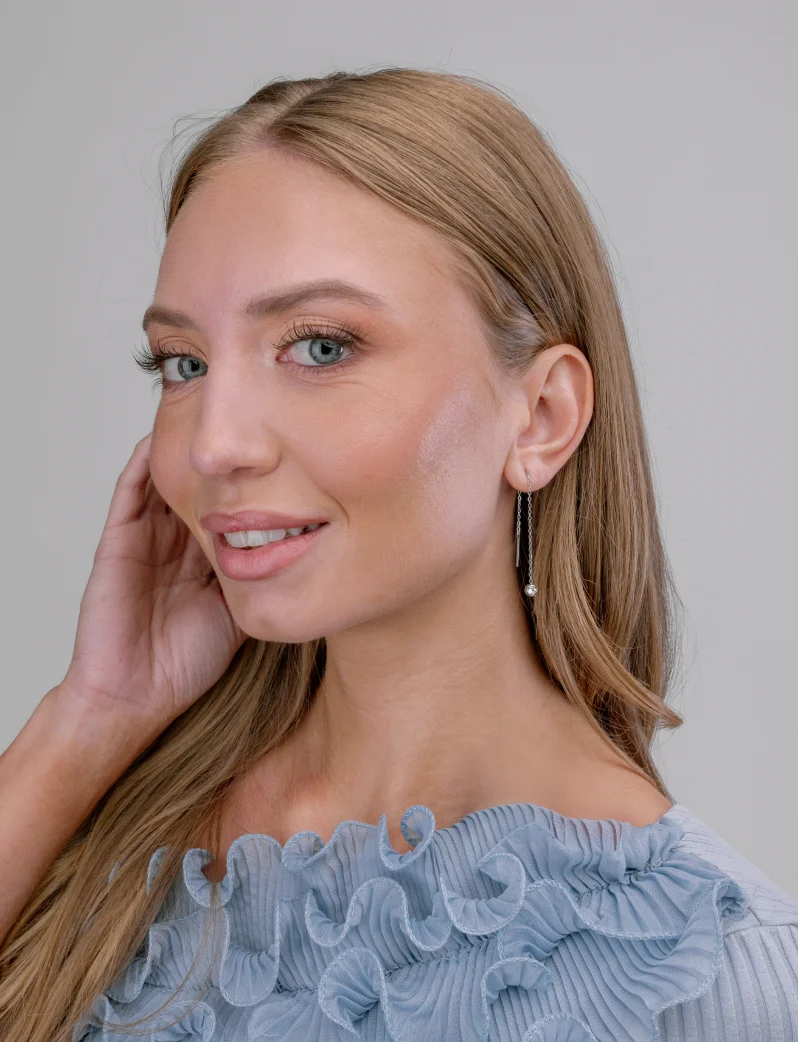 Kolczyki Saria Silver
