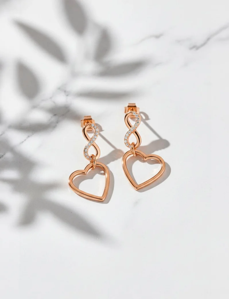 Kolczyki Resita Rose Gold