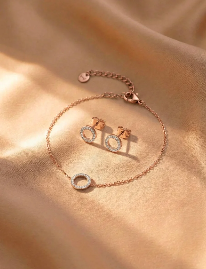Bransoletka Elorina Rose Gold