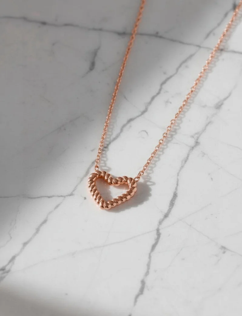 Naszyjnik Arisca Rose Gold