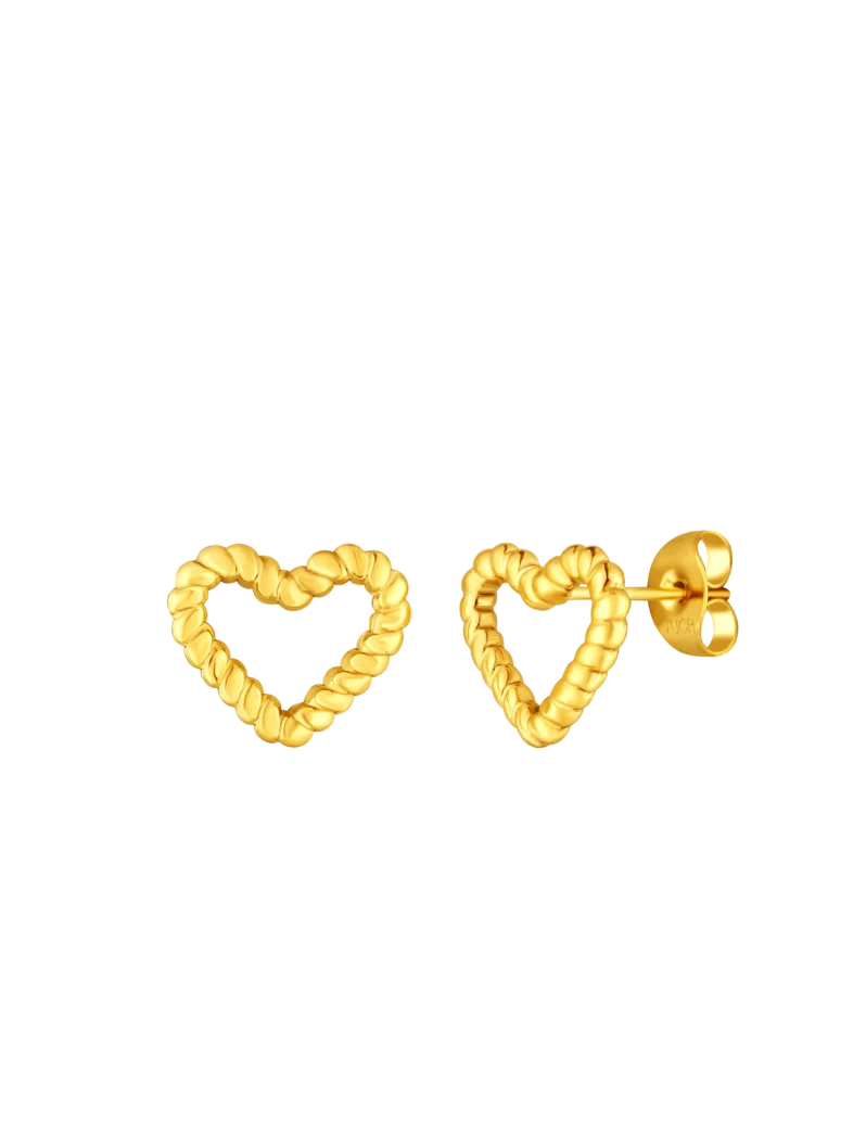 Kolczyki Arisca Gold
