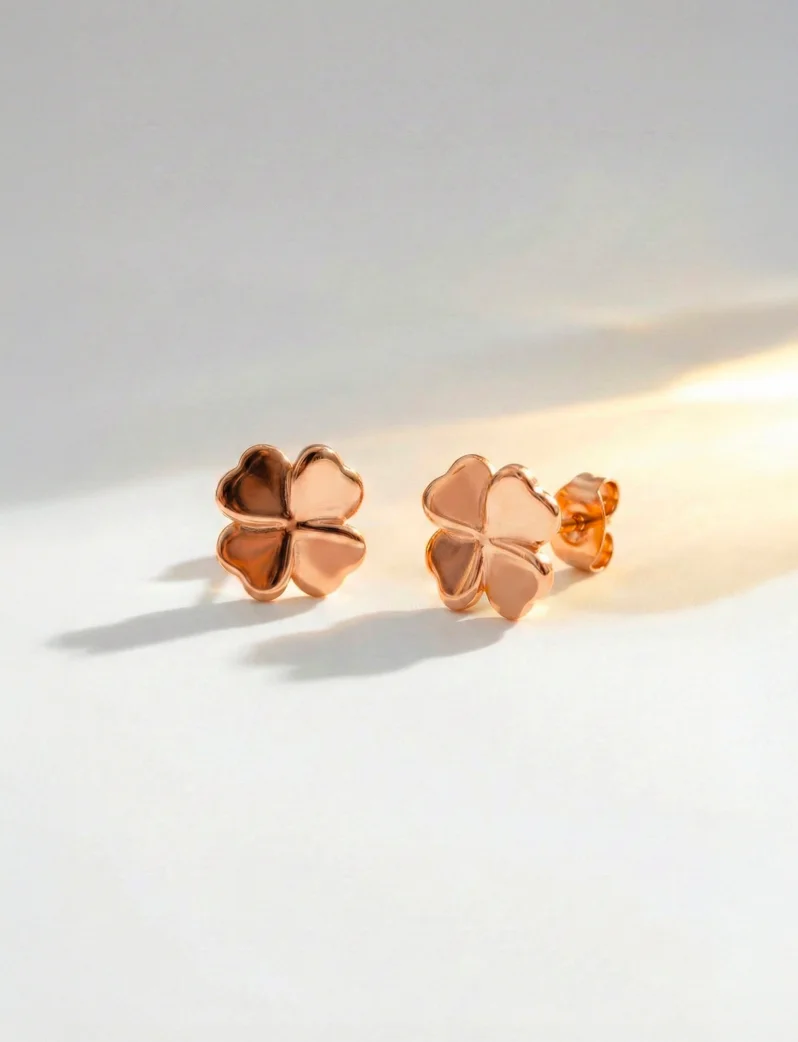 Kolczyki Fouria Rose Gold