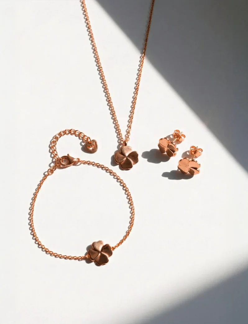 Kolczyki Fouria Rose Gold