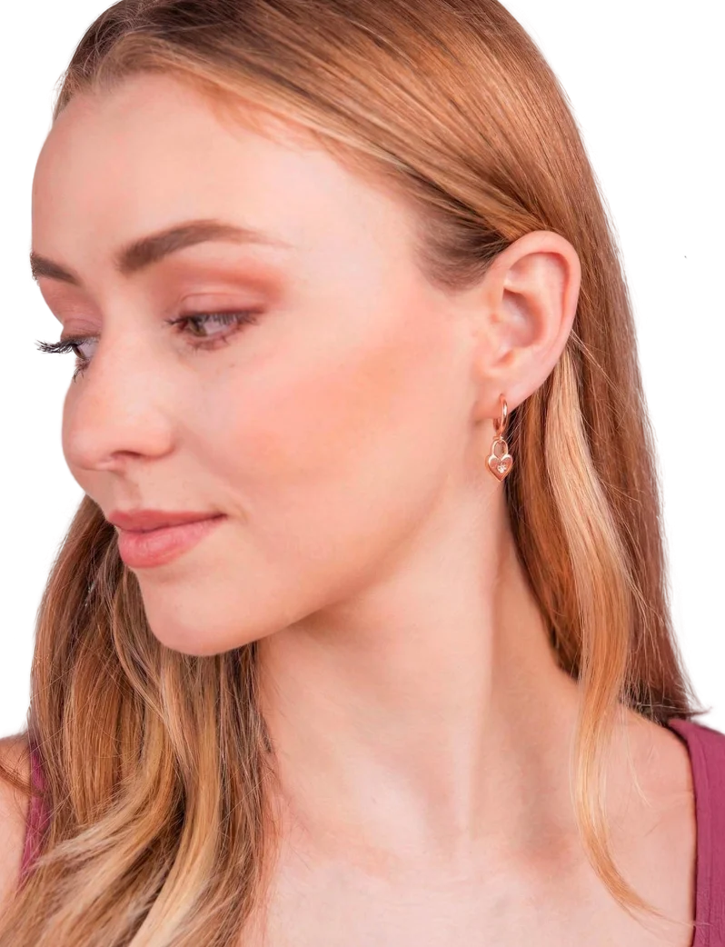 Kolczyki Zibella Rose Gold