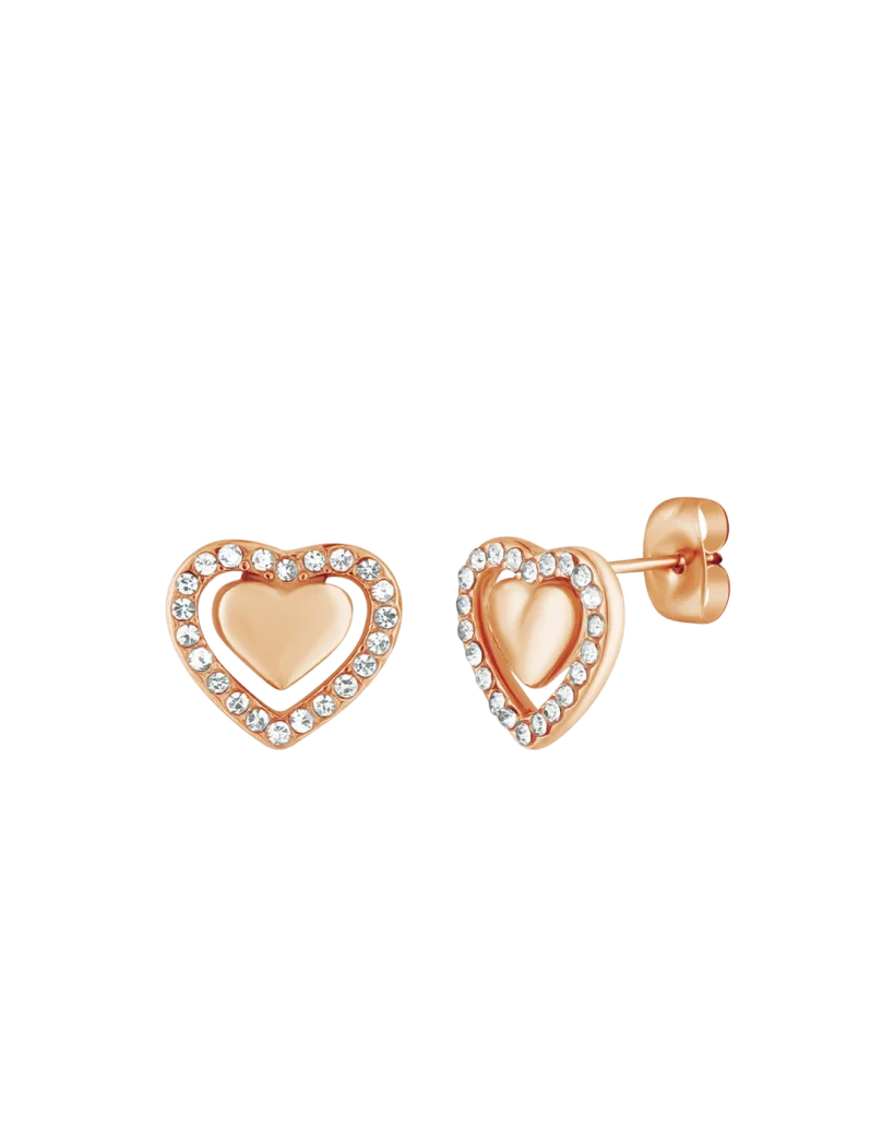 Kolczyki Lunira Rose Gold