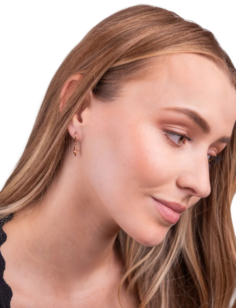 Kolczyki Staria Rose Gold