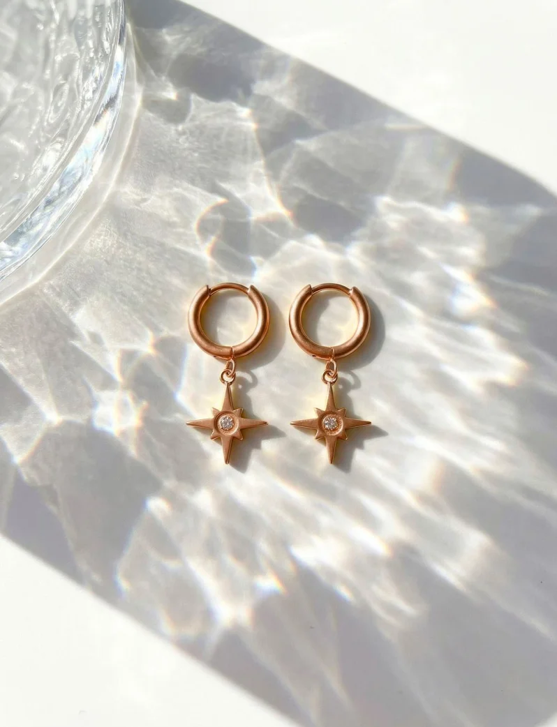 Kolczyki Staria Rose Gold