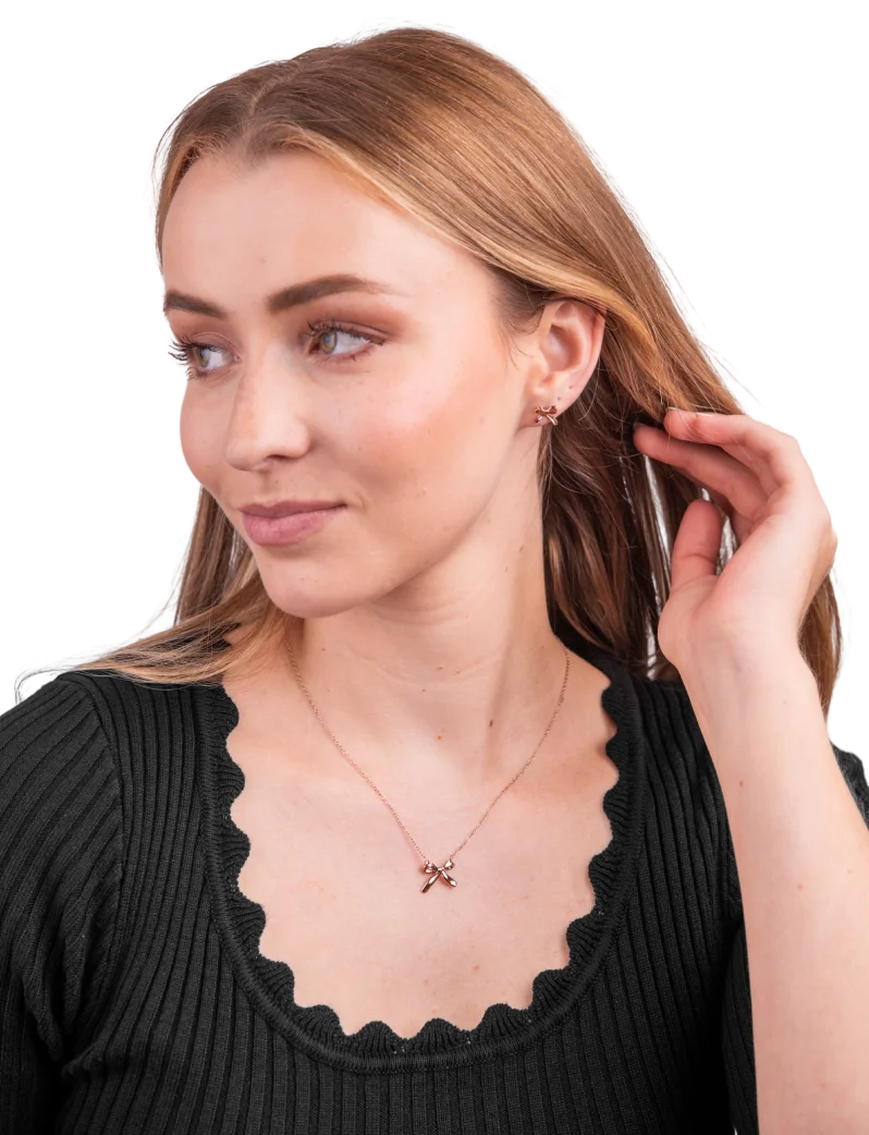 Kolczyki Celiva Rose Gold