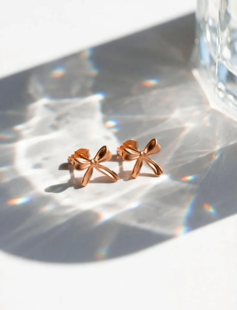 Kolczyki Celiva Rose Gold