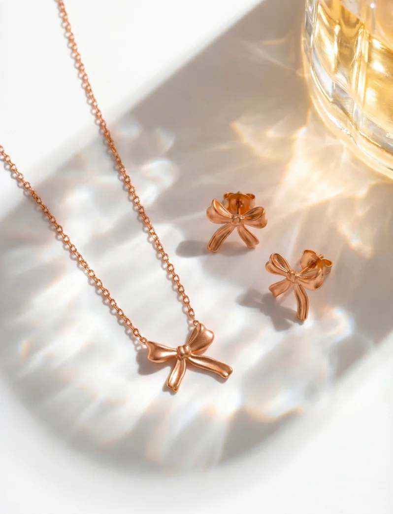 Kolczyki Celiva Rose Gold