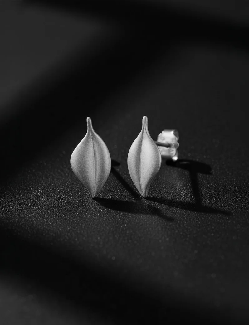 Kolczyki Enid Silver