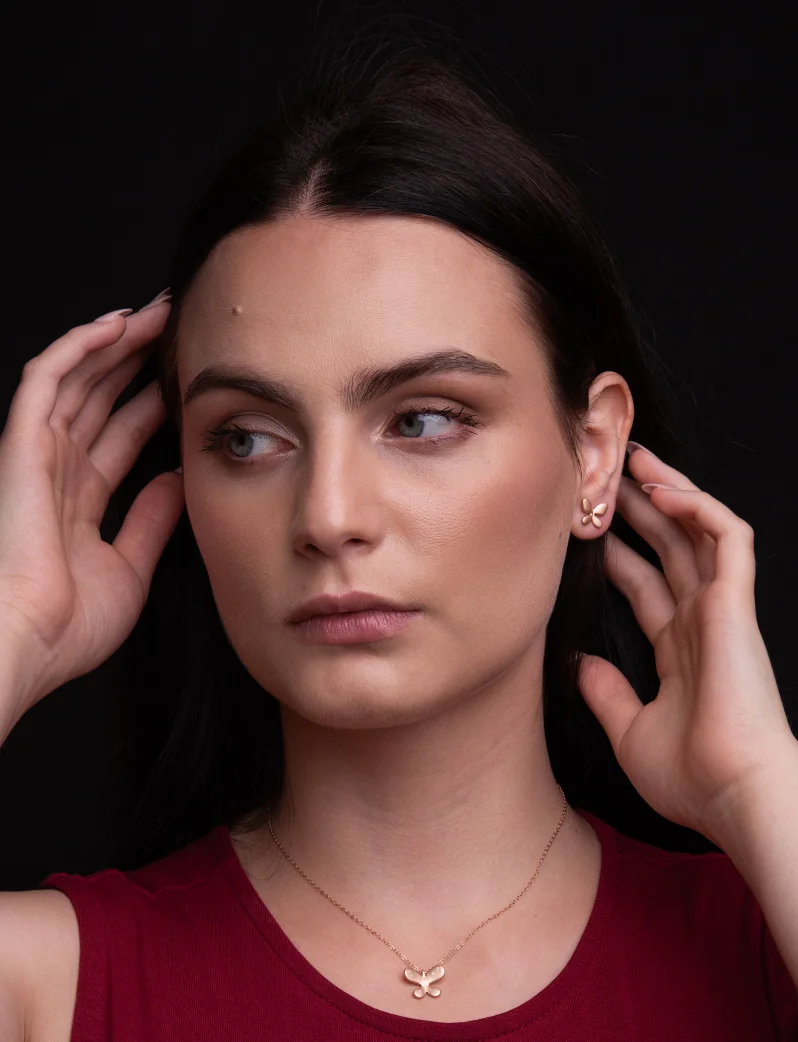 Naszyjnik Sanija Rose Gold