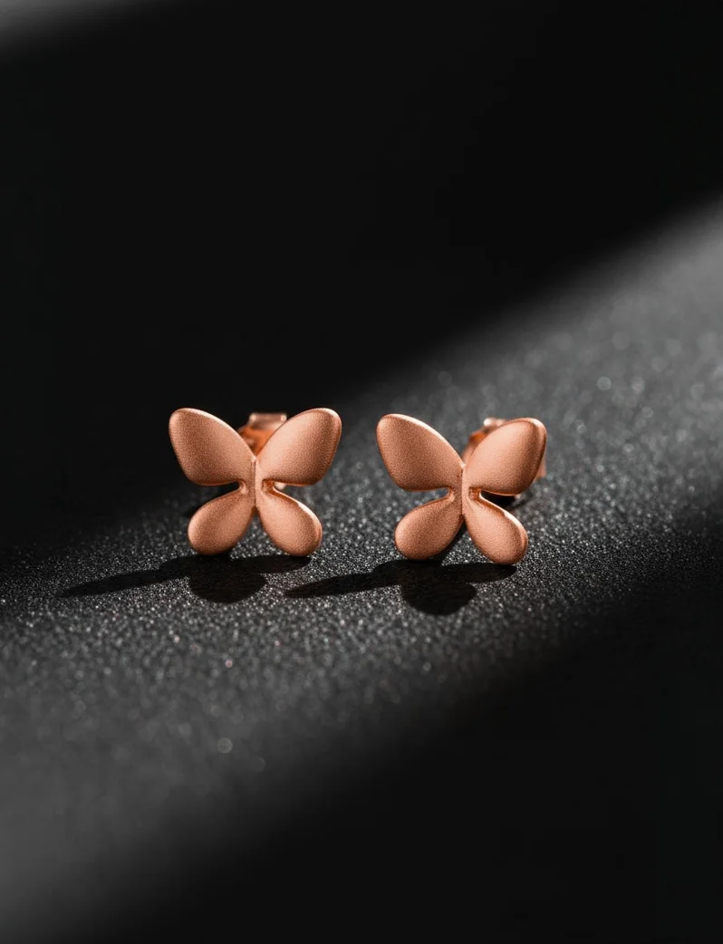 Kolczyki Elen Rose Gold