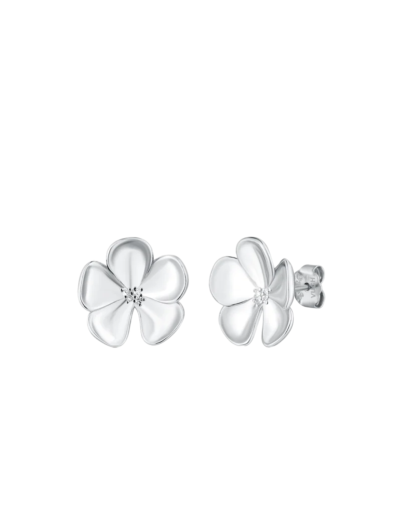 Kolczyki Floret Silver