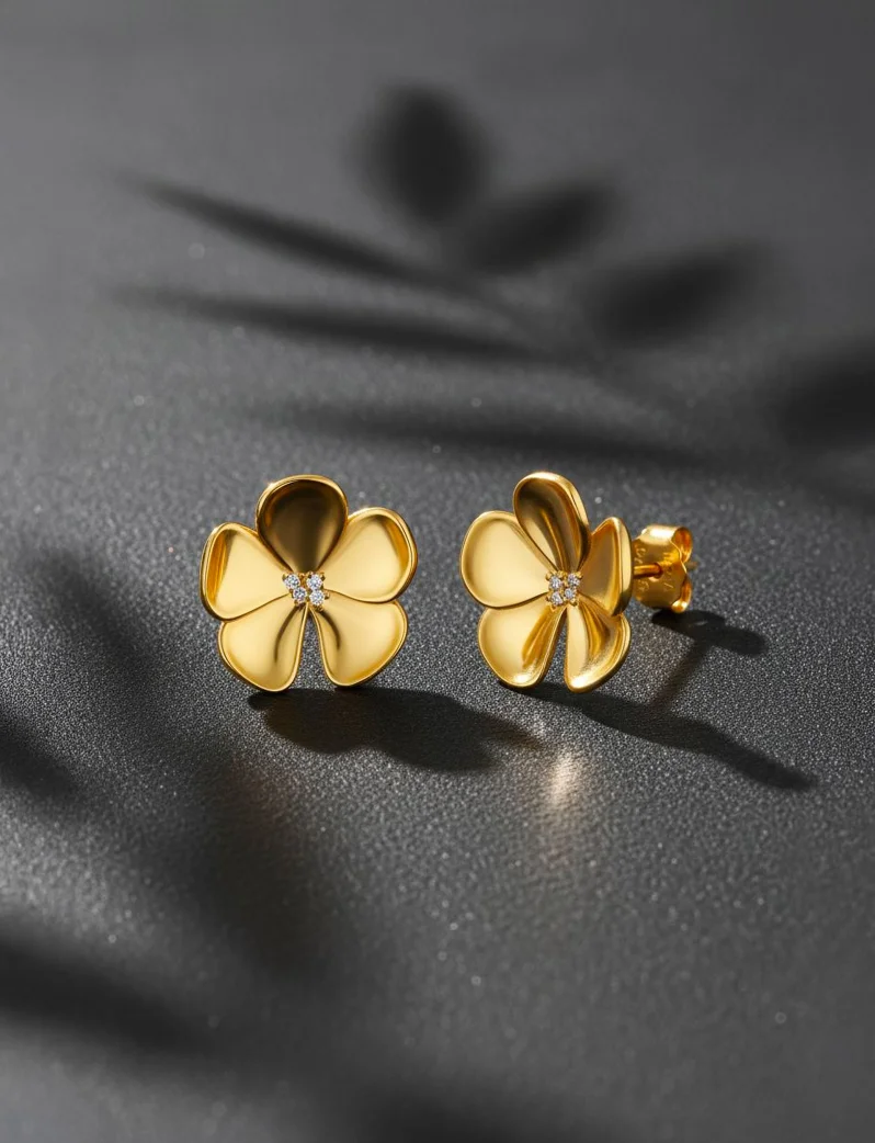 Kolczyki Floret Gold