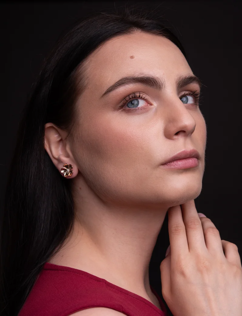 Kolczyki Floret Rose Gold